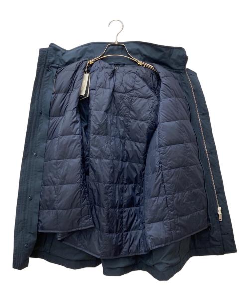 MACKINTOSH PHILOSOPHY（マッキントッシュ フィロソフィー）MACKINTOSH PHILOSOPHY (マッキントッシュ フィロソフィー) マイクロファイバータフタ3WAY STANSTED withTAION　L1F32-480-29 ネイビー サイズ:38の古着・服飾アイテム