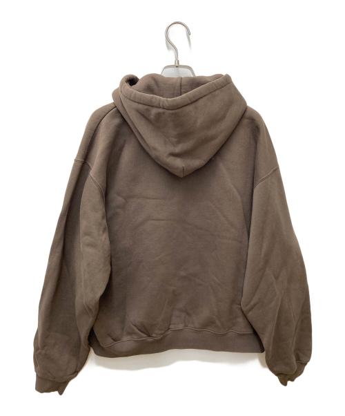 ndx（エヌディーエックス）ndx (エヌディーエックス) コットンジップパーカー 535536-1/1 ブラウン サイズ:Mの古着・服飾アイテム