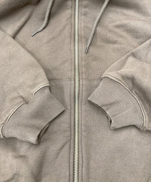 ndx（エヌディーエックス）ndx (エヌディーエックス) コットンジップパーカー 535536-1/1 ブラウン サイズ:Mの古着・服飾アイテム