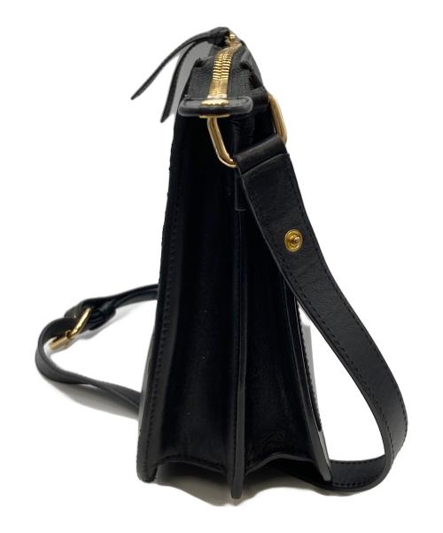 A.P.C.（アーペーセー）A.P.C. (アーペーセー) レザーショルダーバッグ PS0179 ブラックの古着・服飾アイテム
