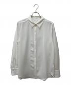 SOEJUソージュ）の古着「マットツイルヒヨクシャツ　S-00-SB-068」｜ホワイト