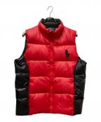 POLO RALPH LAURENポロ・ラルフローレン）の古着「ダウンベスト」｜レッド