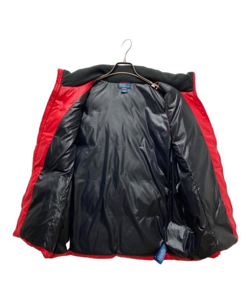 POLO RALPH LAUREN（ポロ・ラルフローレン）POLO RALPH LAUREN (ポロ・ラルフローレン) ダウンベスト レッド サイズ:XLの古着・服飾アイテム