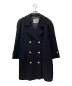 Burberry'sバーバリー）の古着「金釦Pコート FT021-523-09」｜ブラック