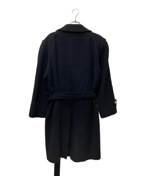 Burberry's（バーバリー）Burberry's (バーバリーズ) 金釦Pコート FT021-523-09 ブラック サイズ:9ARの古着・服飾アイテム