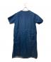 45R (フォーティファイブ・アール) 綿麻小麦デニムのジャンパードレスワンピース　70650152 インディゴ サイズ:Free：20000円