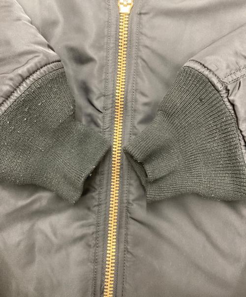 ALPHA（アルファ）ALPHA (アルファ) MA-1ジャケット ブラック サイズ:Mの古着・服飾アイテム