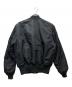 ALPHA (アルファ) MA-1ジャケット ブラック サイズ:M：6000円