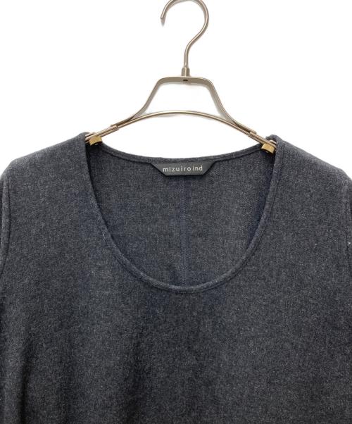 mizuiro-ind（ミズイロインド）mizuiro-ind (ミズイロインド) ワンピース グレー サイズ:Freeの古着・服飾アイテム