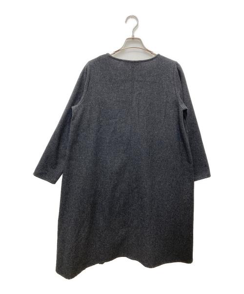 mizuiro-ind（ミズイロインド）mizuiro-ind (ミズイロインド) ワンピース グレー サイズ:Freeの古着・服飾アイテム