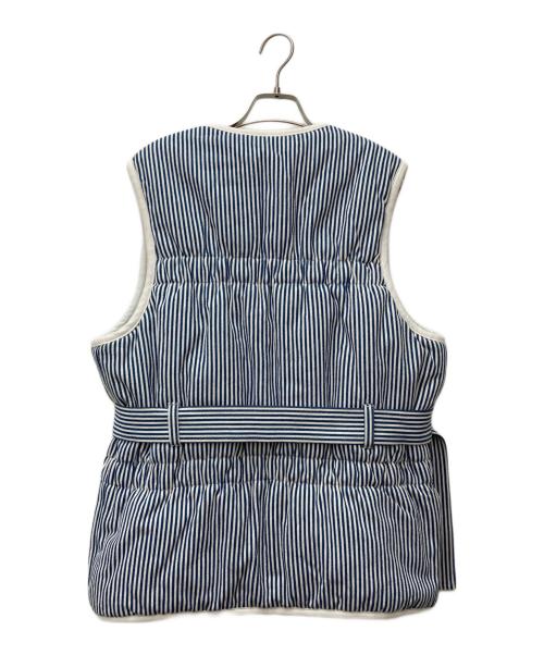 laid.B（レイド ビー）laid.B (レイド ビー) LIFESAVING VEST　23FW-VT01 ブルー×ホワイト サイズ:Freeの古着・服飾アイテム