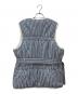 laid.B (レイド ビー) LIFESAVING VEST　23FW-VT01 ブルー×ホワイト サイズ:Free：9000円