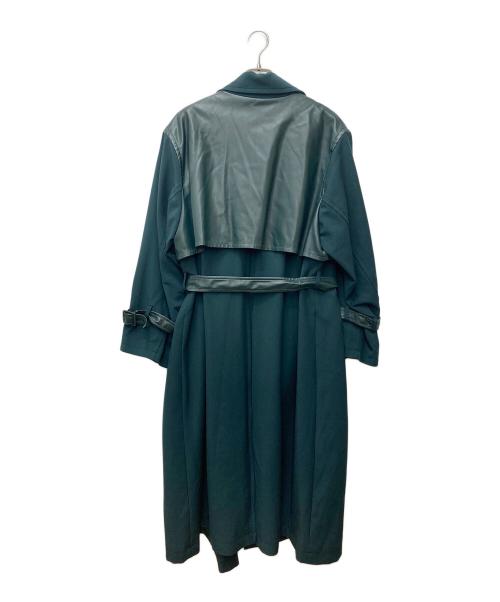 HARE（ハレ）HARE (ハレ) フェイクレザーキリカエコート　HAL07178AD グリーン サイズ:Fの古着・服飾アイテム