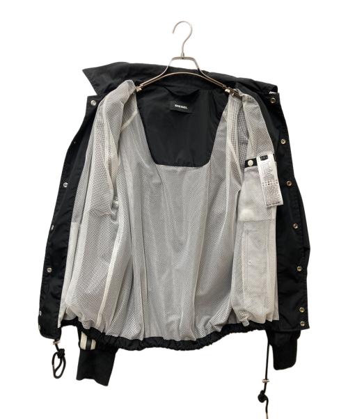 DIESEL（ディーゼル）DIESEL (ディーゼル) J-AKITO 裏メッシュコーチジャケット ブラック サイズ:Lの古着・服飾アイテム