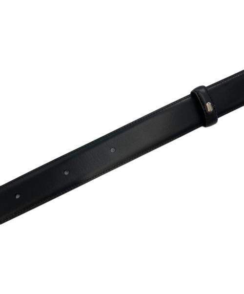 dunhill（ダンヒル）dunhill (ダンヒル) ベルト ブラックの古着・服飾アイテム