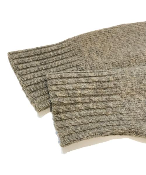 POLO RALPH LAUREN（ポロ・ラルフローレン）POLO RALPH LAUREN (ポロ・ラルフローレン) ウールニット ベージュ サイズ:Mの古着・服飾アイテム