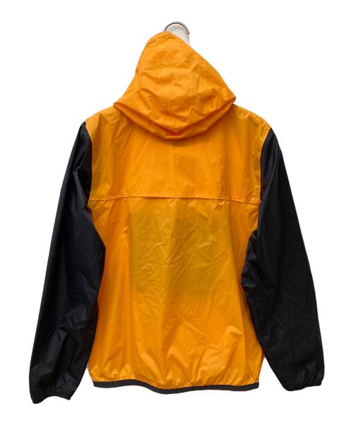 PLAY COMME des GARCONS（プレイコムデギャルソン）PLAY COMME des GARCONS (プレイ コムデギャルソン) K-WAY (ケイウェイ) ハートパッチ ライトジャケット オレンジ サイズ:Sの古着・服飾アイテム