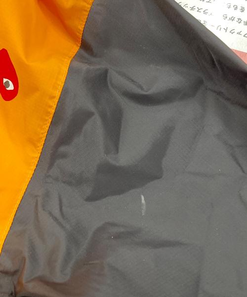 PLAY COMME des GARCONS（プレイコムデギャルソン）PLAY COMME des GARCONS (プレイ コムデギャルソン) K-WAY (ケイウェイ) ハートパッチ ライトジャケット オレンジ サイズ:Sの古着・服飾アイテム