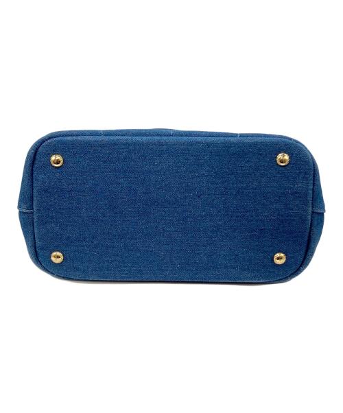 PRADA（プラダ）PRADA (プラダ) カナパ2WAYハンドバッグ B2439G インディゴの古着・服飾アイテム
