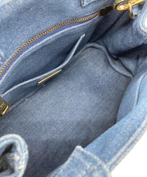 PRADA（プラダ）PRADA (プラダ) カナパ2WAYハンドバッグ B2439G インディゴの古着・服飾アイテム