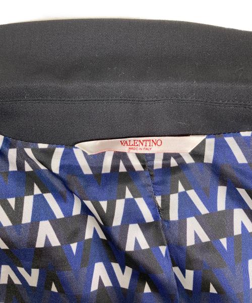 VALENTINO（ヴァレンティノ）VALENTINO (ヴァレンティノ) Single-breasted virgin wool blazer XV3CED30804 ブラック サイズ:SIZE 48 (180/96A)の古着・服飾アイテム