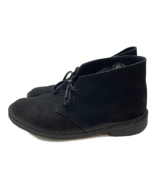 CLARKS ORIGINALS（クラークス オリジナルズ）CLARKS ORIGINALS (クラークス オリジナルズ) DESERT BOOT　26138227 ブラック サイズ:25cmの古着・服飾アイテム