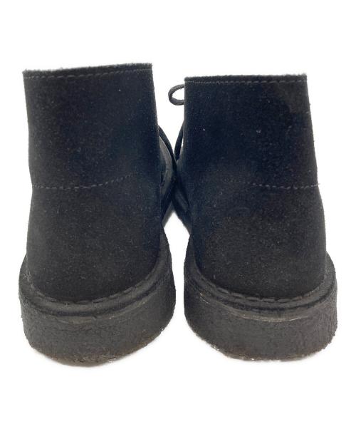CLARKS ORIGINALS（クラークス オリジナルズ）CLARKS ORIGINALS (クラークス オリジナルズ) DESERT BOOT　26138227 ブラック サイズ:25cmの古着・服飾アイテム