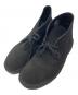 CLARKS ORIGINALS（クラークス オリジナルズ）の古着「DESERT BOOT　26138227」｜ブラック
