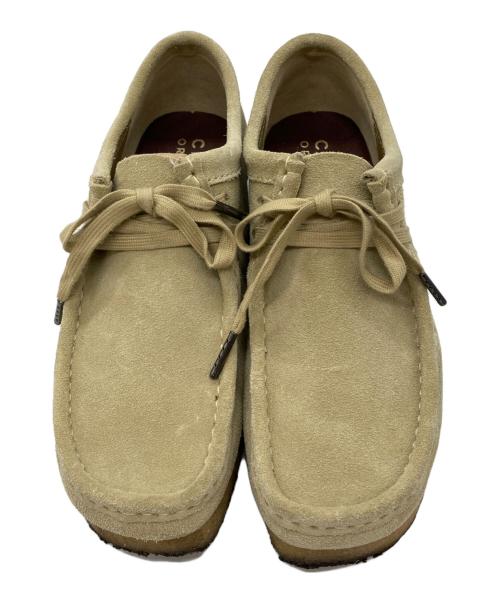 CLARKS ORIGINALS（クラークス オリジナルズ）CLARKS ORIGINALS (クラークス オリジナルズ) Wallabee Boot ベージュ サイズ:24.5の古着・服飾アイテム