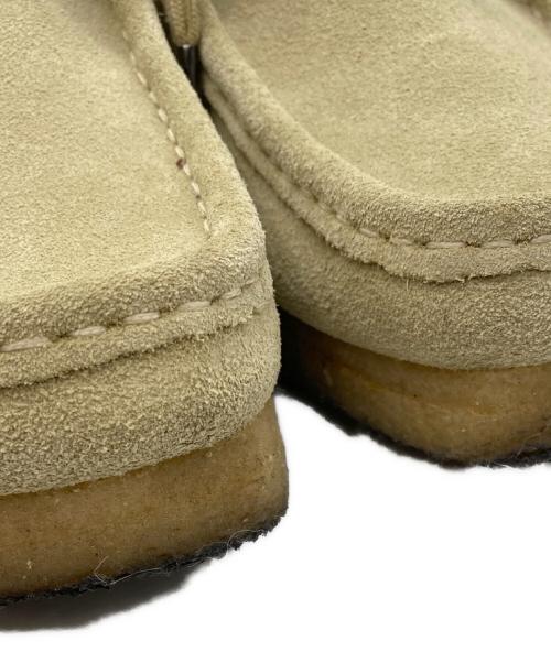 CLARKS ORIGINALS（クラークス オリジナルズ）CLARKS ORIGINALS (クラークス オリジナルズ) Wallabee Boot ベージュ サイズ:24.5の古着・服飾アイテム