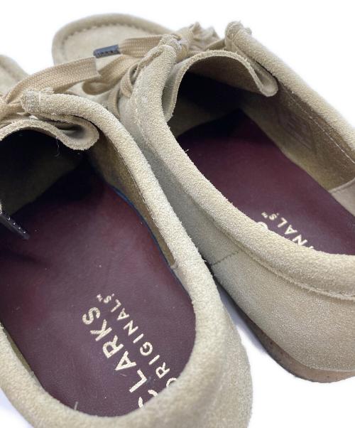 CLARKS ORIGINALS（クラークス オリジナルズ）CLARKS ORIGINALS (クラークス オリジナルズ) Wallabee Boot ベージュ サイズ:24.5の古着・服飾アイテム