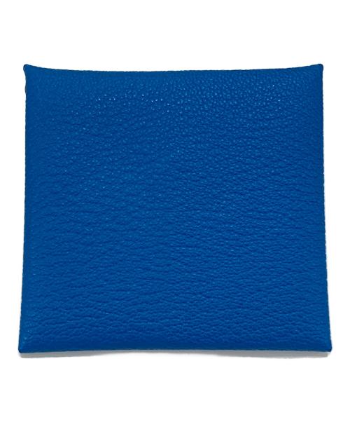 HERMES（エルメス）HERMES (エルメス) バスティア コインケース ブルーの古着・服飾アイテム