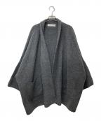 GALERIE VIEギャルリーヴィー）の古着「ラムズウール ガウンジャケット 23-07-44-07204」｜グレー