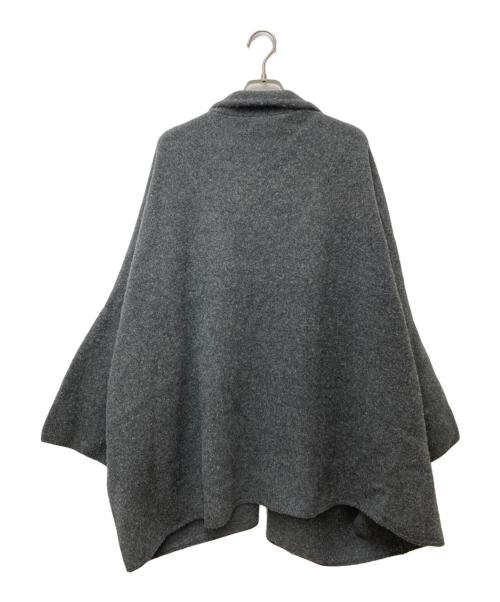 GALERIE VIE（ギャルリーヴィー）GALERIE VIE (ギャルリーヴィー) ラムズウール ガウンジャケット 23-07-44-07204 グレー サイズ:Fの古着・服飾アイテム