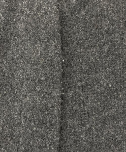 GALERIE VIE（ギャルリーヴィー）GALERIE VIE (ギャルリーヴィー) ラムズウール ガウンジャケット 23-07-44-07204 グレー サイズ:Fの古着・服飾アイテム