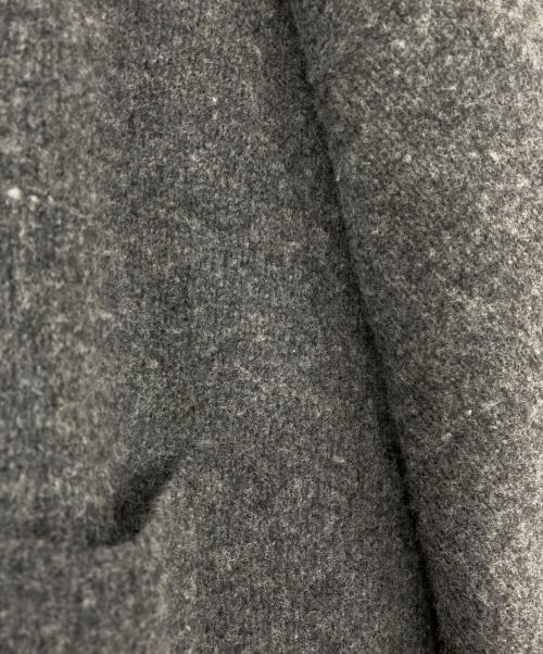 GALERIE VIE（ギャルリーヴィー）GALERIE VIE (ギャルリーヴィー) ラムズウール ガウンジャケット 23-07-44-07204 グレー サイズ:Fの古着・服飾アイテム