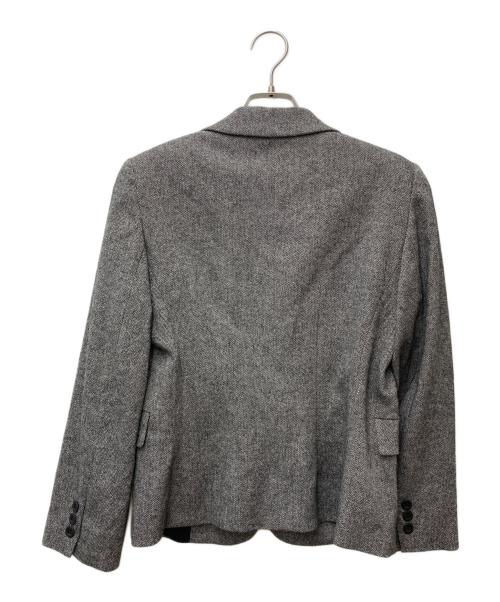 Max Mara Studio（マックスマーラ ストゥディオ）Max Mara Studio (マックスマーラ ストゥディオ) ツイードジャケットセットアップ グレー サイズ:M(38)の古着・服飾アイテム