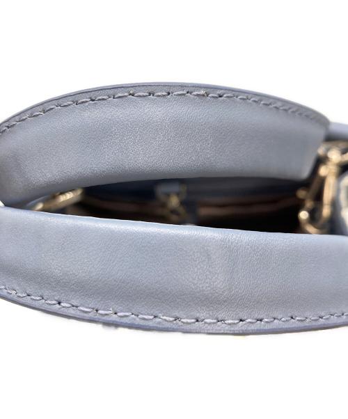 Kate Spade（ケイトスペード）Kate Spade (ケイトスペード) スペードフラワージャカードマンハッタンスモールトート スカイブルーの古着・服飾アイテム