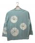 URU (ウル) 絞り染Tシャツ ブルー サイズ:MEDIUM 未使用品：4000円