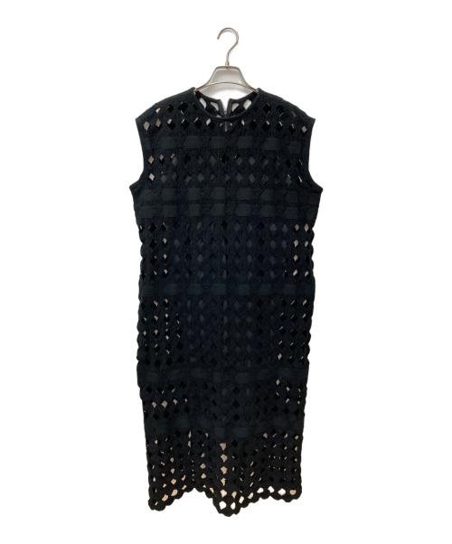 AKIRA NAKA（アキラナカ）AKIRA NAKA (アキラナカ) COTTON LACE DRESS　ES2233-BK ブラック サイズ:1の古着・服飾アイテム