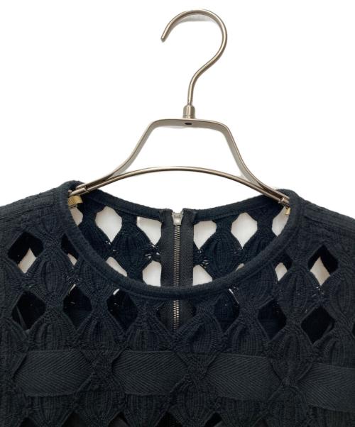 AKIRA NAKA（アキラナカ）AKIRA NAKA (アキラナカ) COTTON LACE DRESS　ES2233-BK ブラック サイズ:1の古着・服飾アイテム