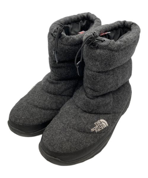 THE NORTH FACE（ザ ノース フェイス）THE NORTH FACE (ザ ノース フェイス) Nuptse Bootie Wool Ⅱ グレー サイズ:28の古着・服飾アイテム