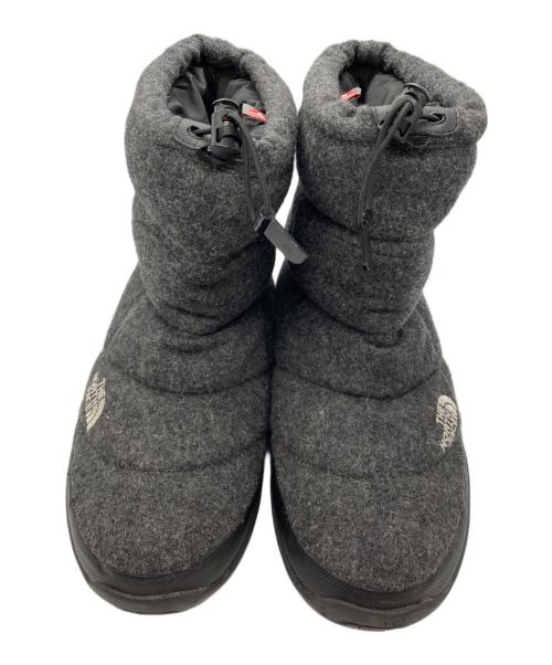 THE NORTH FACE（ザ ノース フェイス）THE NORTH FACE (ザ ノース フェイス) Nuptse Bootie Wool Ⅱ グレー サイズ:28の古着・服飾アイテム
