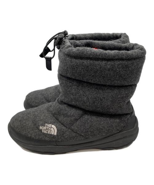 THE NORTH FACE（ザ ノース フェイス）THE NORTH FACE (ザ ノース フェイス) Nuptse Bootie Wool Ⅱ グレー サイズ:28の古着・服飾アイテム