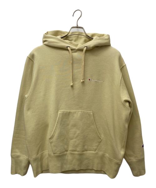 Champion（チャンピオン）Champion (チャンピオン) プルオーバーパーカー C8-R117 イエロー サイズ:Lの古着・服飾アイテム