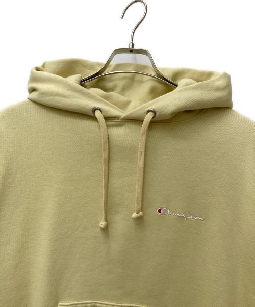 Champion（チャンピオン）Champion (チャンピオン) プルオーバーパーカー C8-R117 イエロー サイズ:Lの古着・服飾アイテム