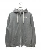 THE NORTH FACEザ ノース フェイス）の古着「フードロゴジップアップパーカー NT1150」｜グレー