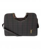 Yves Saint Laurentイヴサンローラン）の古着「2WAYバッグ」｜ブラウン