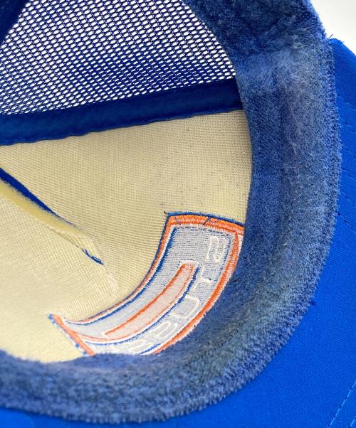 stussy（ステューシー）stussy (ステューシー) SUPER S MESH TRUCKER CAP] ブルー サイズ:Fの古着・服飾アイテム