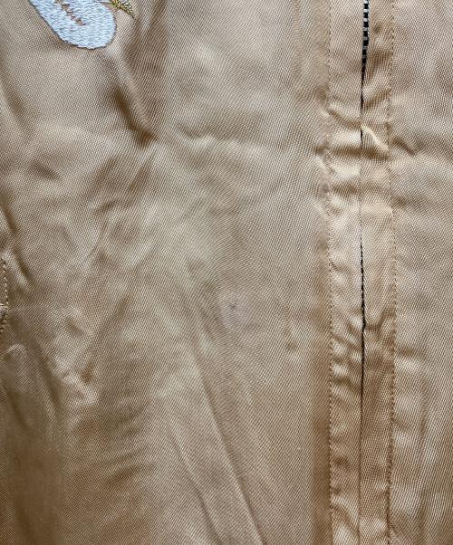 Pherrow's（フェローズ）Pherrow's (フェローズ) 匠スカジャン ブラック×ベージュ サイズ:Mの古着・服飾アイテム